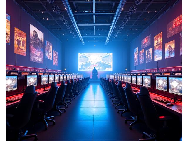 Modern espor arena iç görünümü Nehir VIP