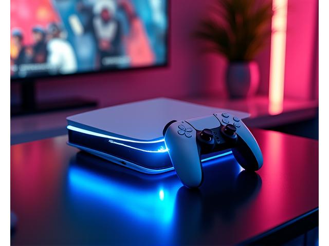 PlayStation 5 konsolu ve DualSense kontrolcüsü