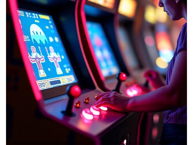 Nehir VIP'deki Pac-Man, Street Fighter II gibi otantik arcade makineleri