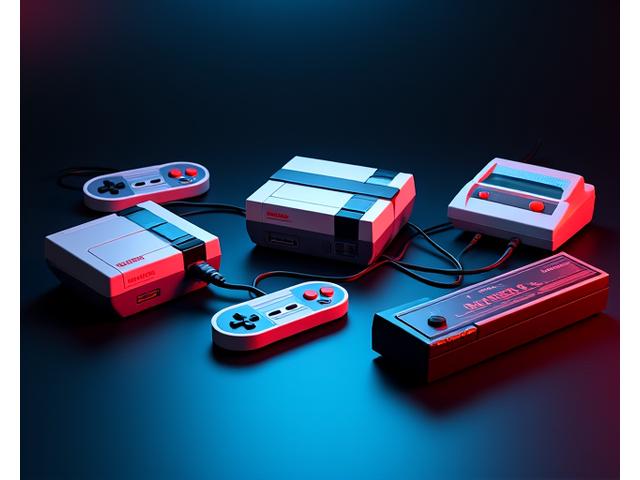 Nehir VIP'de NES, SNES, Sega Genesis gibi klasik oyun konsolları